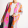 Floral print Longline Cardigan in Fuchsia (PRE-ORDER)